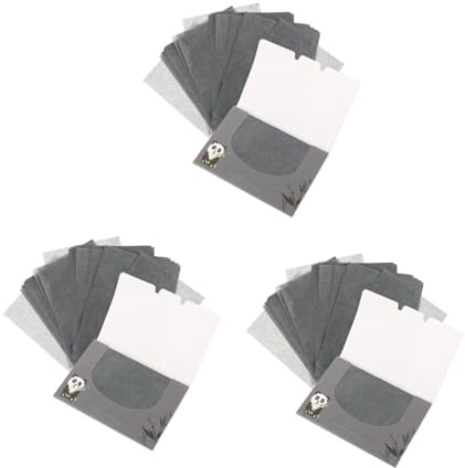 minkissy 3000stücke Gesichtsöl-löschpapier Aus Bambuskohle Doppelseitige Absorptionsblätter Für Fettige Haut Für Make-up Auffrischung Und Schweißaufnahme