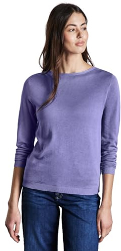STREET ONE A302973 Suéter de Punto Suave, Lila Dusk Mel, 44 para Mujer