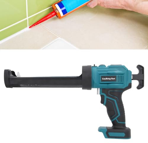 Operated Caulk, Pistola Calafao Electrica Cordless Caulking, Pistola De Calafao Electrica With Four Speeds, Led, 10Oz/300Ml, For Home Renovations, Kitchen Countertops, Showers, Compatible With Bl1830B