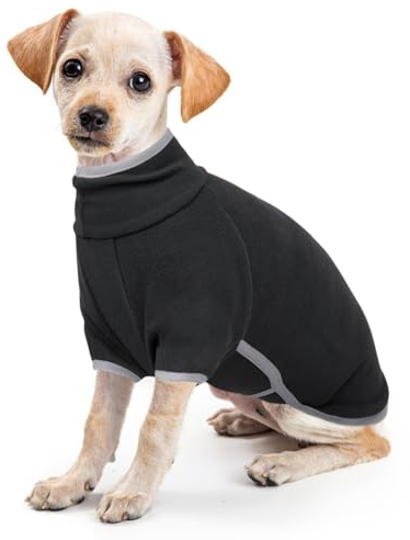 Wintermantel Hund Klein, Winterjacke Warmer Hundemantel Winter Hundeweste Fleece Kleine Hunde Winterjacke Winterkleidung Wintermantel Chihuahua(Dunkelgrau, XS)