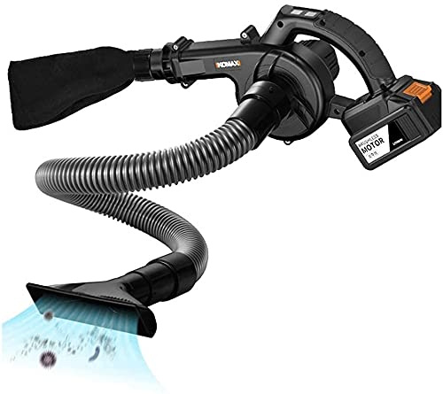 RUHEN Souffleurs à Feuilles électriques Pratiques 2 en 1 sans Fil et aspirateur de Jardin
