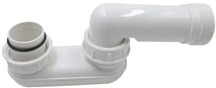 AYRTEGI VNJUGF Sifone for Vasca da Bagno e Doccia, Gomito antiodore for drenaggio wanglan