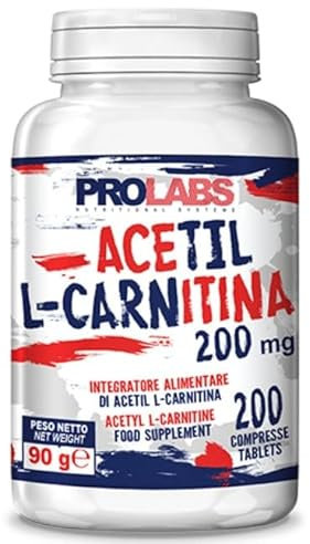 Prolàbs Acetil l-carnitina 200 compresse - acetyl carnitina - Bruciagrassi