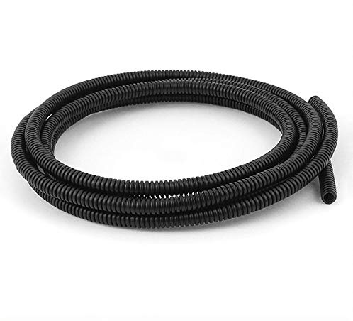 Guaina Per Cavi Elettrici Flessibile 10m 20m 50m PP Tubo Corrugato Auto Ondulato Isolamento Cablaggio Involucro(50M,OD7.5mm opening)