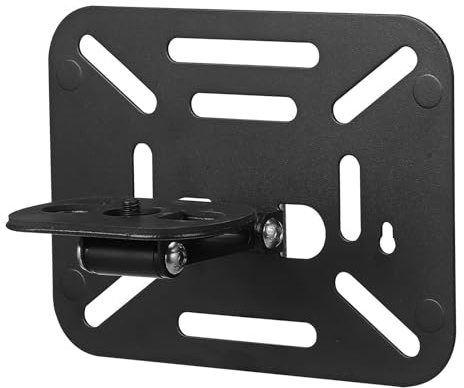 Portable Projector Stand Metal Foldable Rotatable Desktop Holder | Black Finish, Quick Folding, Wide Compatibility, Lightweight Design, Home and Work Mode
