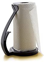 TUPPERWARE Küchenhelfer Halter Küchenrollen schwarz Küchenrollenhalter P 21181