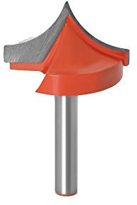 Herramienta de chaflán para carpintería, broca de ranurado en V, ranura de punta doble de carburo de vástago de 6 mm, cortador de fresado CNC (32 mm)