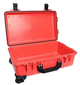 Leerer Rollwerkzeugkoffer