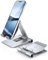 Lamicall Handy Ständer, Handy Halterung Verstellbare - Faltbarer Handyhalterung, Halter für iPhone 16 15 14 Pro Max Plus, SE, 13 12 Pro Max Mini, 11 Pro, Xs, X, 8, 7, Samsung, Tablet mit 4,7-11 Zoll