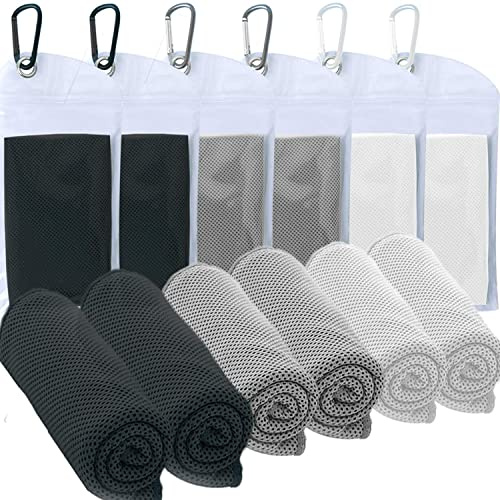 SZELAM Kühlendes Handtuch,EIS-Handtuch,Atmungsaktives,kühles Handtuch,Mikrofaser-Handtuch für Yoga, Fitnessstudio,Training,Sport,Fitness,Laufen,Camping,Wandern
