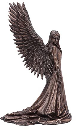 Nemesis Now Anne Stokes Spirit Guide Figur, 24 cm, bronzefarben