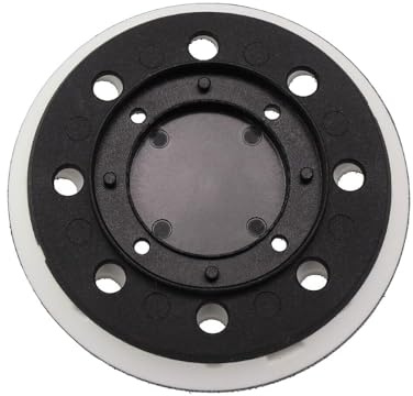 Trade-Shop Disco de apoyo con cierre autoadherente, 125 mm, compatible con Festool ST-STF 125/8-M4-J W-HT, 492280 / pieza de repuesto para lijadora orbital