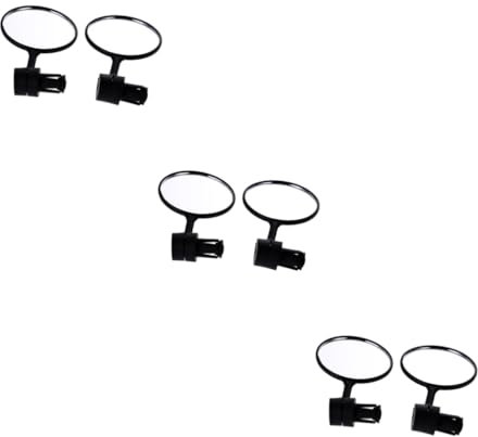Yardwe 3stücke Universeller Verstellbarer Rückspiegel Für Fahrräder Flexibles Design Leicht Und Praktisch Geeignet Für Lenker Einfache Montage Optimales Sichtfeld Für Im Verkehr