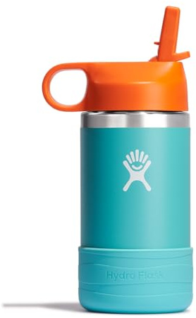 Hydro Flask - Kids Straw Hat and Wide Mouth Boot 12 oz