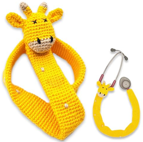 Thermikoa Stethoskophülle aus Crochet, Zubehör für Littmann-Stethoskop, Littmann classic iii, Littman Kinderstethoskop und Stethoskop mit abnehmbarem Schlauch oder Haube, Krankenschwester-Zubehör