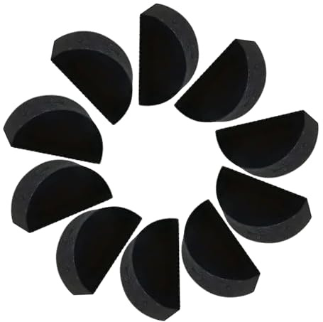Farbschwämme zum Malen, Schminkschwämme | 10 x kleine Schwämme für Farb- und Wassertropfen - Schminkzubehör, Künstler-Malschwamm, schwarzes Make-up-Zubehör für Kunstwerke