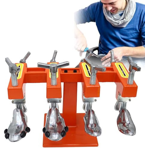 Two Heads Shoe Stretcher Machine, Professional Shoe Stretcher, Rectangular Base Shoe Expanding Machine for Daily Use Adjustable Width and Length Daily Use,4Heads