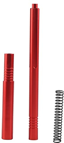 lvifloae Pièces de Mise à Niveau de l'arbre d'entraînement du Centre métallique pour Arrma Typhon Senton 1/10 RC Truck Car (Rouge)