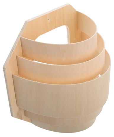 UKCOCO Holz Lampenschirm Für Sauna Licht Schutz Hülle Ecke Dekor Zuhause Wärme Dampf Temperatur Zubehör Laterne Schatten Versorgung Rustikal