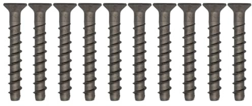 10x Remstaler BETONSCHRAUBE Senkkopf mit Torx-Antrieb | EDELSTAHL A4 | Ø6 - Ø10 | ETA Zulassung | made in GERMANY | Betonschrauben (10x90)