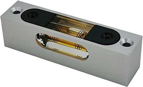umei High Precision Aluminum Level Alloy with Luminous Horizontal Bubble, Horizontal Position can be seen on 3 Sides, 90x25x21mm（with Magnet） Brown