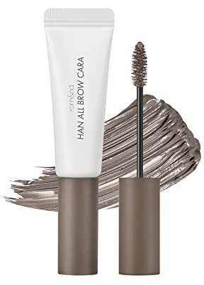 rom&nd HAN ALL BROW CARA 4 colorsWaterproof, Matte Finish, Long-Lasting, Volumizing, No Flaking, Easy Cleansing 9 g, 0,32 oz (01 GRACE TAUPE)