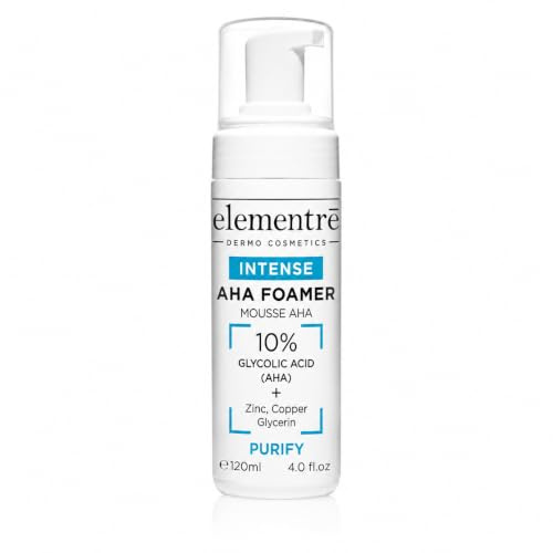 elementrē AHA Foamer - 10% Alpha Hydroxy Acid 120 ml