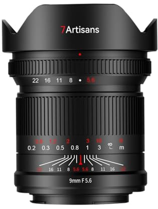 7artisans 9 mm F5.6 Lens APSH Full Format for Z-Mount Cameras