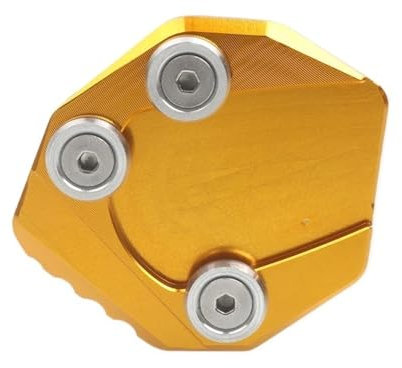 SeitenstäNder Verbreiterung Fit -Verwendung for Suzuki GSX-R125 GSX-R150 GSXS125 GSXS150 GSXR GSXS 125 150 CNC Foot Side Stand Extension Pad Stützplatte Vergrößerung Motorrad SeitenstäNder Unterlage (