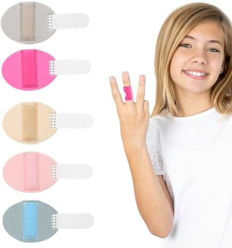 Fingerskena, fingerskena, 5 stycken justerbara fingrar, skarvfingerskenor, fingerstabilisator, fingerplattare, fingerskena, stabilisator för brutna fingrar, artrit (liten)