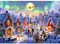 HUADADA Puzzle 1000 Teile, Puzzle Erwachsene, 1000 Teile Puzzle für Erwachsene, Impossible Puzzle, Puzzle-Geschenk, Clevere Rätsel, Puzzle Farbenfrohes, Puzzle mit Frohe Weihnachtsstadt-Motiv