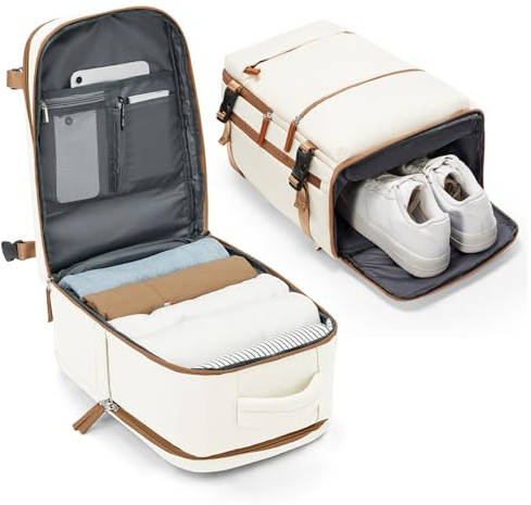 BJLFS Mochila Viaje Cabina Avion 40x30x20 Ryanair Equipaje de Mano Air Europa Maleta 40x30x20 Wizzair Equipaje de Mano Ryanair Mochila Avion 40x20x30 Vueling para Portátiles de 14 Pulgadas