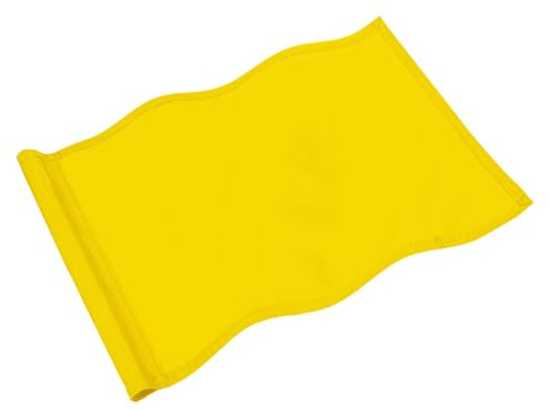 TIXIPEM Golf Flag with Tube Inserted [1pcs] - Nylon Putting Green Golf Target Flag Use for Indoor & Outdoor Courts & Practice Field - [Yellow - 20 IN]