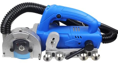 GJBMXSM Profi Fugenfräse für perfekte Verfugung: Reinigt, fräst und bereitet alte Fugen vor ohne Fliesen zu beschädigen 1.2Cleaningblades