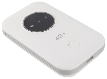 Alomejor Tragbarer WLAN-Hotspot 4G 5G - Hochgeschwindigkeits-Internet 300 Mbit/s f¨¹r Reisende, Unternehmen, Camping und Freizeitfahrzeuge mit Langer Akkulaufzeit - ABS-Material