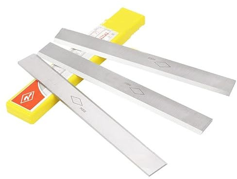 NO LOGO LT-Tool, W4 HSS Elektrohobel Klinge.3 * 30 * 400mm Holzbearbeitung Hobel Cutter.3x30x400mm Planer Sägeblätter Schneiden Kiefer, Laubholz (Größe : 3 Pieces 3x30x400mm)