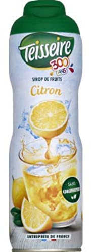 Teisseire Sirop de Citron pour Boisson Rafraîchissante, Cocktails, Bidon Recyclable 60cl