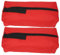 2 Stück Große Tragbare Werkzeugtasche 600D Polyester 30 x 10 x 10 cm Tool Kits Aufbewahrungstasche mit Hängendem Riemen und Reißverschluss, Mehrzweck Verschleißfest Tool Bag, Rot