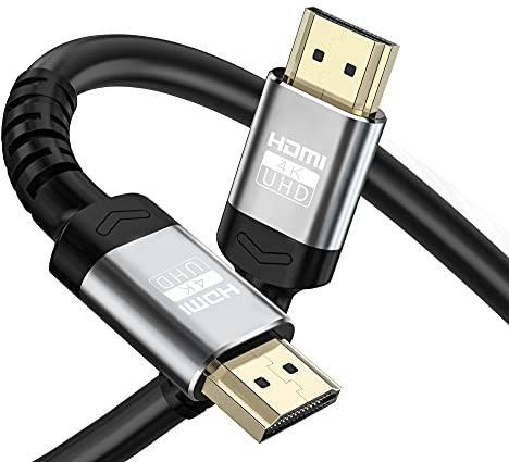 Soonsoonic Cable HDMI 4K 6 metros | Cables HDMI 2.0 de alta velocidad de 18 Gbps & 4K@60Hz HDR ARC HDCP2.2 CEC Ethernet | para TV UHD, monitor, laptop, Xbox, PS4/PS5, etc.