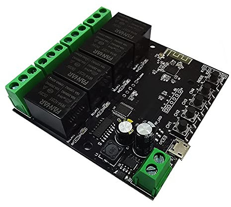 CENMEN 4CH interruptor Tuya módulo de conmutación WiFi Relé sin aplicación de vida inteligente Control remoto temporizador inteligente para el hogar inteligente para