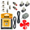 InputMakers – Mittelstufe Pädagogische Elektro Kit – Elektrobaukasten für Kinder, Elektro Baukasten, Kinder Electric, Elektromotor, dc Motor, Elektro Experimentierkasten, Easy Elektro Start
