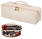 Linpr Reise-Aufbewahrungstasche für Dyson Airwrap Styler/Shark Flexstyle, Tragbare Reisen Lagerung Tasche, Organizer-Tasche mit Großer Öffnung, wasserdichte Tragetasche für Haartrockner (Weiß)