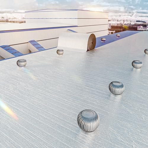 Hochwertige Isolierungsfolie,Dämmung Isolierung Schallschutz Selbstklebend Hitzebeständig Wärmedämmung Aluminium Schaumplatte,Reflektionsfolie für Wand,Dach,Dachboden (1x1m/3.3x3.3ft,5mm thick)