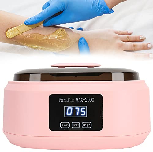 NSXAYIWE Paraffinbad für Hände und Füße,Elektrisches Wachsbad,Waxing Maschine Zur Haarentfernung, Heißwachsgerät Für Haarentfernung, Augenbrauen, Bikini, Beine, Gesicht, Brasilianisches Wachs(220V)