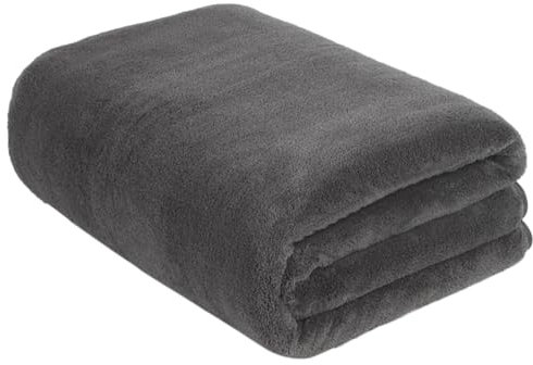 KinHwa Toalla de baño de microfibra, tamaño XXL, 100 cm x 200 cm, secado rápido y sin pelusas, toalla de ducha, toalla de sauna, suave y absorbente, color gris oscuro
