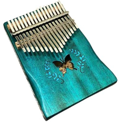 Kalimba Daumenklavierinstrument 17 Tasten Mahagoni Kalimba Liefert Chromatisches Instrument Für Anfänger
