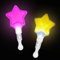 Yeefunjoy Lot de 2 bâtons à LED, Accessoires de Fête, Bâtons Lumineux LED étoile, Baguette Lumineuse Fluorescente, Bâtons LED pour Mariages, Fêtes d'anniversaire, Halloween, Noël, Concerts Cadeaux
