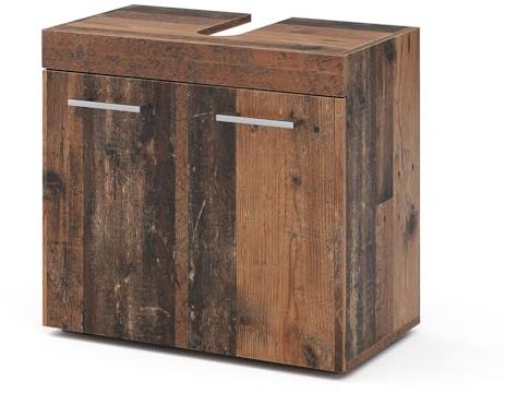 Vicco Mobiletto per lavabo Luna, Oldstyle, 60 x 56 cm, per montaggio a parete, combinabile con altri mobili Luna