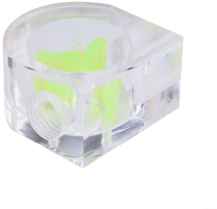 Monitoraggio ottimizzato delle prestazioni 1pc acrilico trasparente misuratore di flusso con facile integrazione tramite filettatura G1/4 (A )