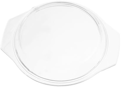 DOITOOL Heat Resistant Microwave Oven Glass Cover Splash Guard Lid for Ceramic Bowls Oven Safe Splatter Protection for Baking Steaming Dishwasher Friendly